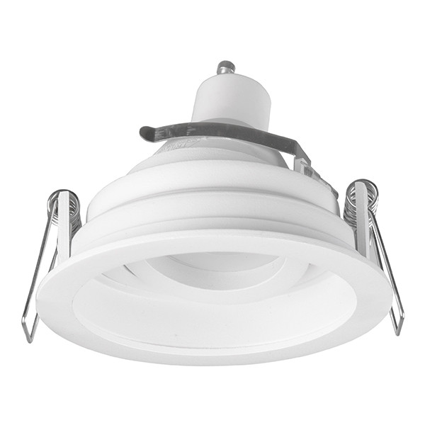 Led inbouwspot | Rond | Kenai | Wit | GU10 | Ø 85mm | IP20 LTR00866 - 2