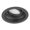 Led inbouwspot | Rond | Kenai | Zwart | GU10 | Ø 85mm | IP20 LTR00867 - 1