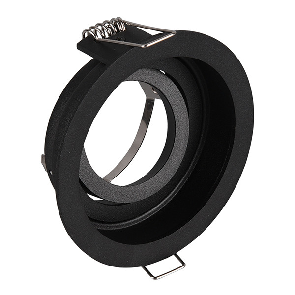 Led inbouwspot | Rond | Kenai | Zwart | GU10 | Ø 85mm | IP20 LTR00867 - 3