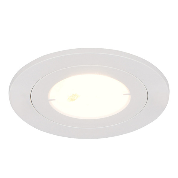 Led inbouwspot | Rond | Lamont | Wit | Ø 68mm | 3000K | IP65 | 6.5W LTR00882 - 3