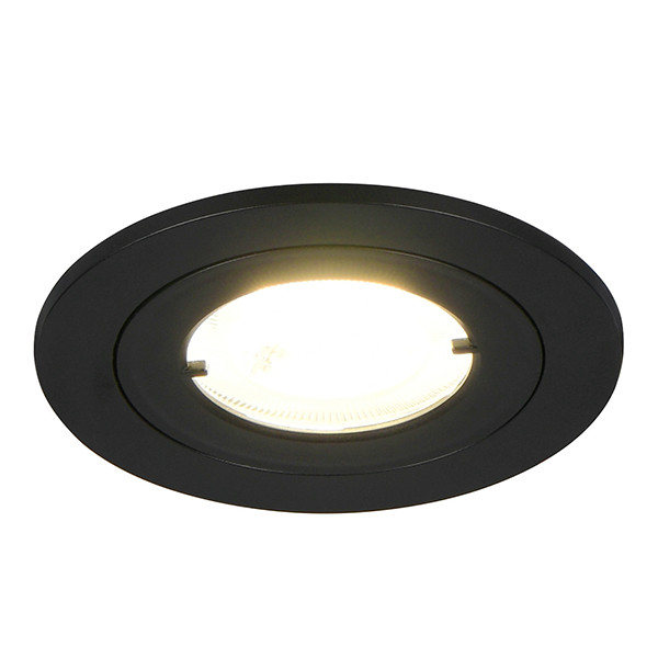 Led inbouwspot | Rond | Lamont | Zwart | Ø 68mm | 3000K | IP65 | 6.5W LTR00884 - 2