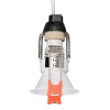 Led inbouwspot | Rond | Meratus | Wit | GU10 | Ø 55mm | IP44 LTR00872 - 5