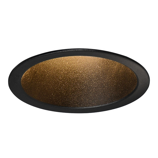Led inbouwspot | Rond | Meratus | Zwart | GU10 | Ø 55mm | IP44 LTR00873 - 1