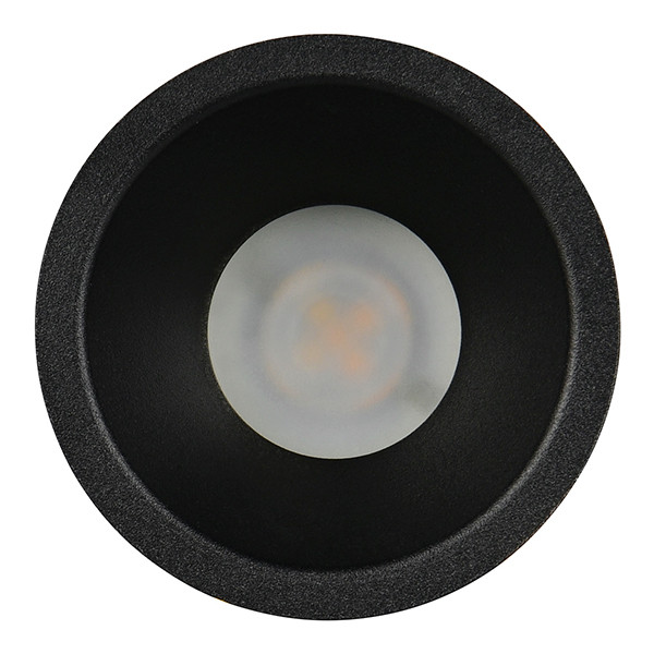 Led inbouwspot | Rond | Meratus | Zwart | GU10 | Ø 55mm | IP44 LTR00873 - 2