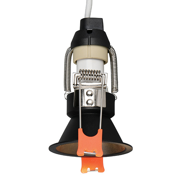Led inbouwspot | Rond | Meratus | Zwart | GU10 | Ø 55mm | IP44 LTR00873 - 4