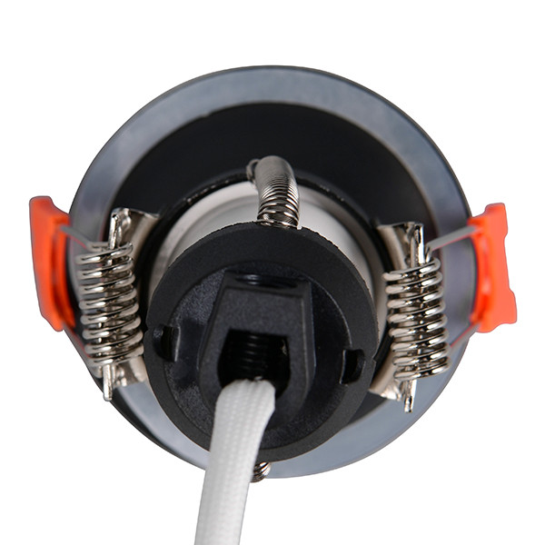 Led inbouwspot | Rond | Meratus | Zwart | GU10 | Ø 55mm | IP44 LTR00873 - 7
