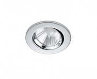 Trio Led inbouwspot | Rond | Pamir | Chroom | Dimbaar | Ø 72mm | 5.5W  LTR00074