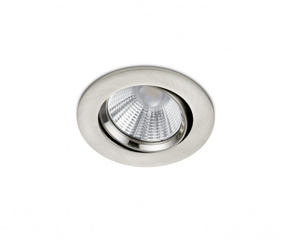 Trio Led inbouwspot | Rond | Pamir | Nikkel | Dimbaar | Ø 72mm | 5.5W  LTR00075 - 1