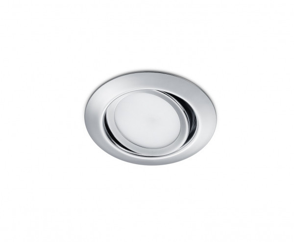 Trio Led inbouwspot | Rond | Rila | Chroom | Ø 68mm | 5W  LTR00061 - 1