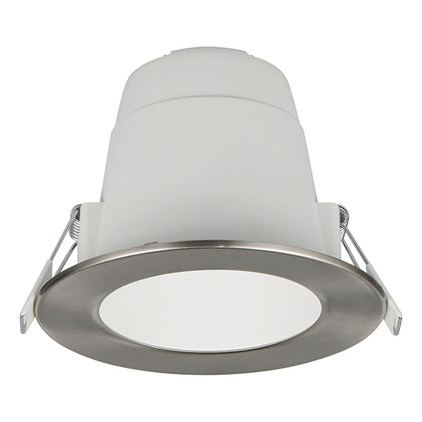 Led inbouwspot | Rond | Virunga | Nikkel | Ø 95mm | 2300-3000-4000K | IP44 | 6W LTR00874 - 1