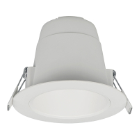 Led inbouwspot | Rond | Virunga | Wit | Ø 95mm | 2300-3000-4000K | IP44 | 6W LTR00875