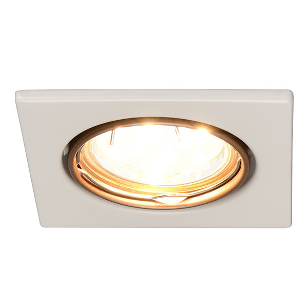 Led inbouwspot | Vierkant | Jura | Mokka | GU10 | Ø 68mm | IP20 LTR00864 - 1