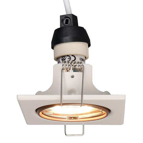 Led inbouwspot | Vierkant | Jura | Mokka | GU10 | Ø 68mm | IP20 LTR00864 - 2
