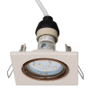 Led inbouwspot | Vierkant | Jura | Mokka | GU10 | Ø 68mm | IP20 LTR00864 - 4