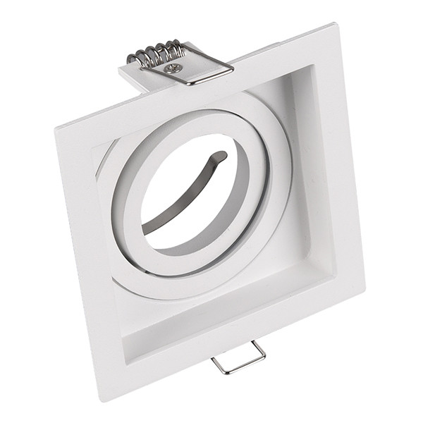 Led inbouwspot | Vierkant | Kenai | Wit | GU10 | Ø 85mm | IP20 LTR00868 - 3