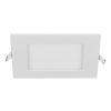Led inbouwspot | Vierkant | Kibo | Wit | Ø 108mm | 3000-4000-6000K | IP20 | 4W LTR00878 - 1