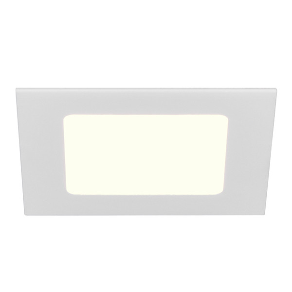 Led inbouwspot | Vierkant | Kibo | Wit | Ø 108mm | 3000-4000-6000K | IP20 | 4W LTR00878 - 2