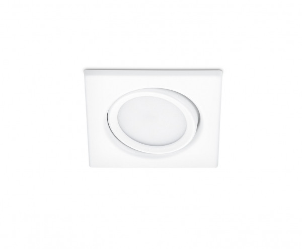 Trio Led inbouwspot | Vierkant | Rila | Wit | Ø 68mm | 5W  LTR00060 - 1