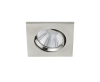 Trio Led inbouwspot Pamir vierkant dimbaar 5,5W (Trio, Nikkel mat, 1 stuk)  LTR00071