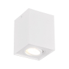 Trio Led opbouwspot | Vierkant | Biscuit | Wit | GU10 fitting  LTR00150 - 1