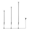 Led prikspots | Scoop | Zwart | IP44 | Rond | 1.5W | 3-delig | Trio Lighting LTR00834 - 2