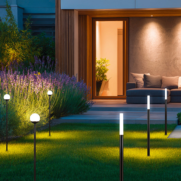 Led prikspots | Stick | Zwart | IP44 | 3.5W | 3-delig | Trio Lighting LTR00833 - 7