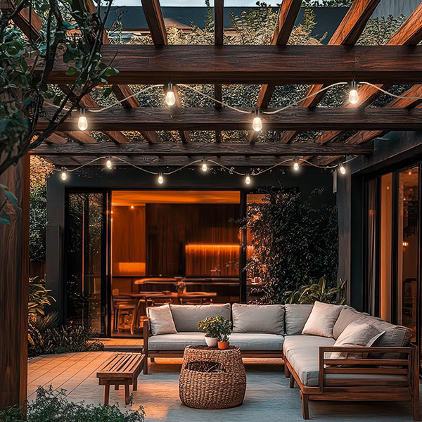 Lichtsnoer buiten | Ember | 6 meter | 8 lampjes LTR00827 - 5