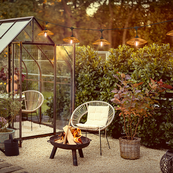 Lichtsnoer buiten E27 | Chain | 6.5 meter | 10 lampjes LTR00835 - 7