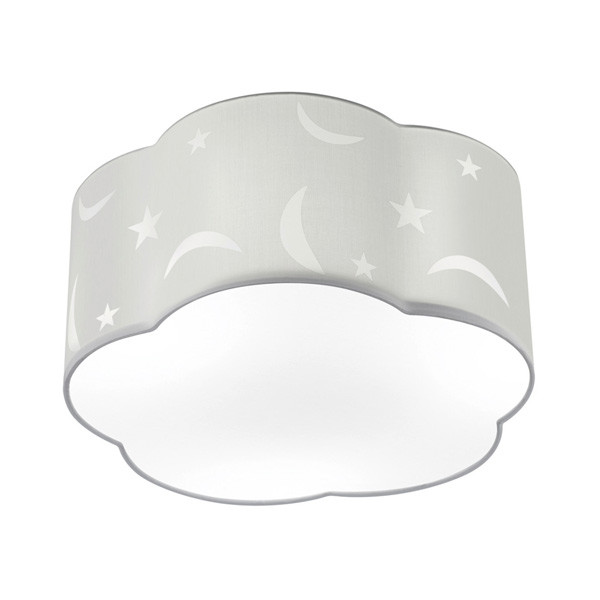 Trio Moony plafonnière wit Ø40cm, geschikt voor 3 x E27  LTR00155 - 1