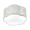 Trio Moony plafonnière wit Ø40cm, geschikt voor 3 x E27 LTR00155 - 1