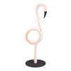 Neon Flamingo | Pastel roze | 6W  | Snoerschakelaar | Trio Lighting LTR00795 - 4