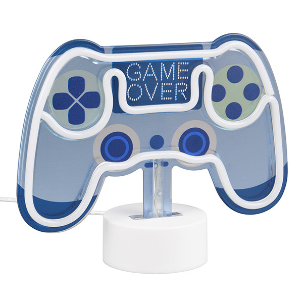 Neon Game | Oplaadbaar en batterij | Blauw | 1.2W  | Trio Lighting LTR00797 - 2
