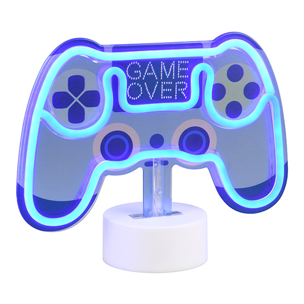 Neon Game | Oplaadbaar en batterij | Blauw | 1.2W  | Trio Lighting LTR00797 - 3