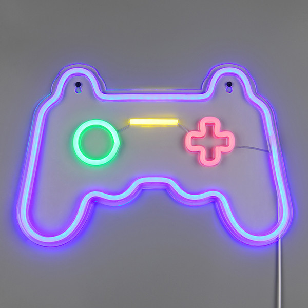 Neon Wandlamp Game | Blauw | 2W  | Trio Lighting LTR00799 - 4