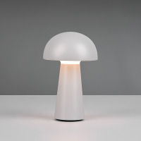 Trio Oplaadbare tafellamp | Lennon | 3000K | IP44 | 2W | Grijs | Trio Lighting  LTR00462