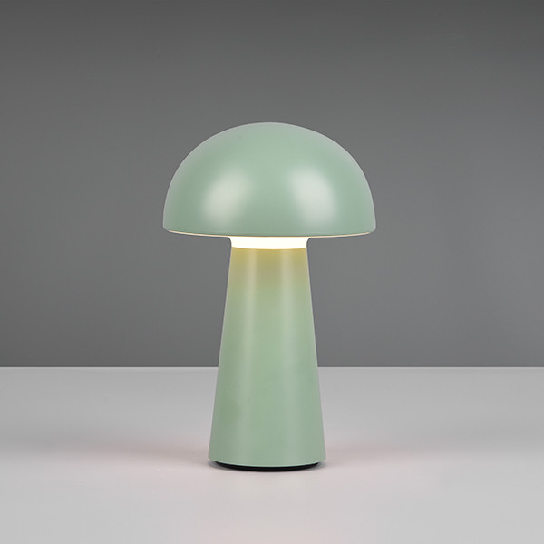 Trio Oplaadbare tafellamp | Lennon | 3000K | IP44 | 2W | Pistache | Trio Lighting  LTR00461 - 1