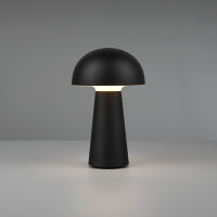 Trio Oplaadbare tafellamp | Lennon | 3000K | IP44 | 2W | Zwart | Trio Lighting  LTR00460