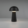 Trio Oplaadbare tafellamp | Lennon | 3000K | IP44 | 2W | Zwart | Trio Lighting  LTR00460 - 1