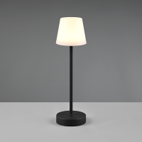 Trio Oplaadbare tafellamp | Martinez | 2700-6500K | IP44 | 2.2W | Zwart | Trio Lighting  LTR00464