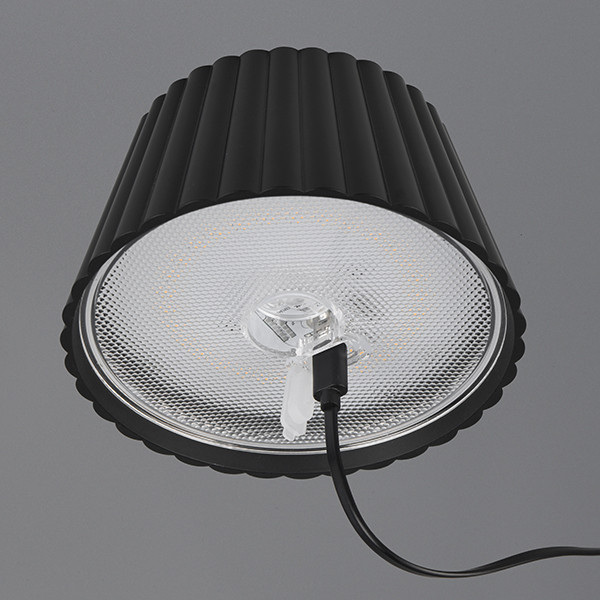 Trio Oplaadbare tafellamp | Suarez | 3000K | IP44 | 1.5W | Zwart | Trio Lighting  LTR00445 - 6