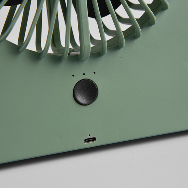 Trio Oplaadbare ventilator | Breezy | Groen | Trio Lighting  LTR00735 - 2