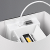 Oplaadbare wandlamp met beweging & schemersensor | Talent | Rond | 3000K | IP44 | Wit | Trio Lighting LTR00412 - 4