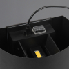 Oplaadbare wandlamp met beweging & schemersensor | Talent | Rond | 3000K | IP44 | Zwart | Trio Lighting LTR00411 - 4