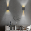 Oplaadbare wandlamp met beweging & schemersensor | Talent | Vierkant | 3000K | IP44 | Zwart | Trio Lighting LTR00413 - 6
