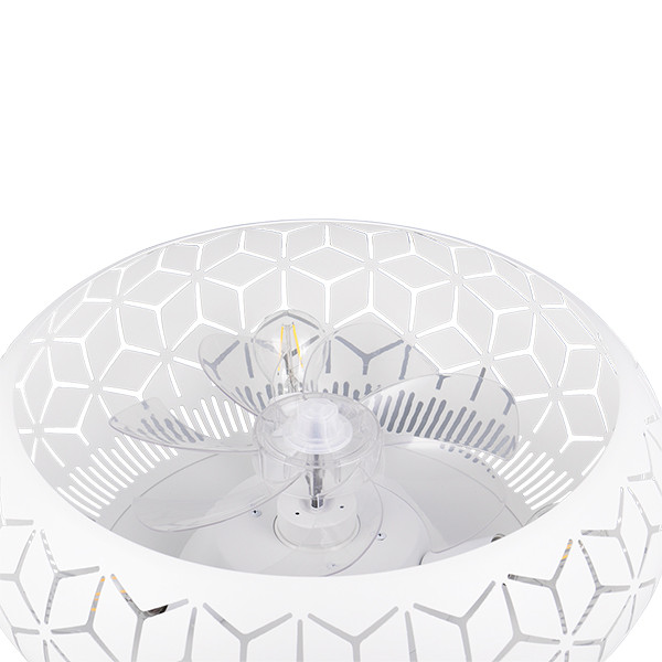 Plafondventilator E27 | Bidar | Ø 48 cm | Wit | Trio Lighting LTR00844 - 4