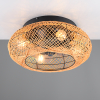 Trio Plafondventilator E27 | Lillesand | Ø 50 cm | Bruin | Trio Lighting  LTR00732 - 2