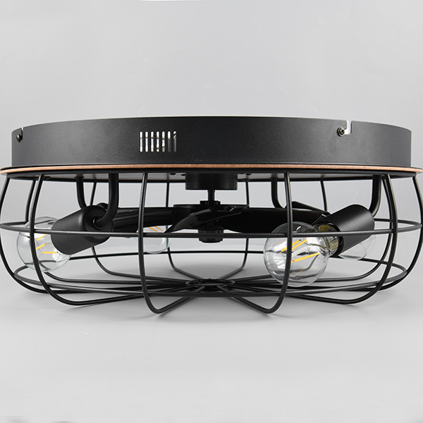 Trio Plafondventilator E27 | Trondheim | Ø 48 cm | Hout | Trio Lighting  LTR00731 - 4