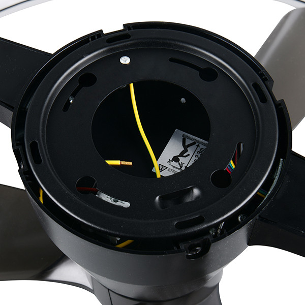 Plafondventilator met LED | Stockholm | Ø 73.5 cm | Zwart | Trio Lighting LTR00738 - 5