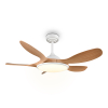 Plafondventilator met LED lamp | Flen | Ø 108 cm | 2700-6500K | Hout | 24W | Trio Lighting LTR00846 - 1