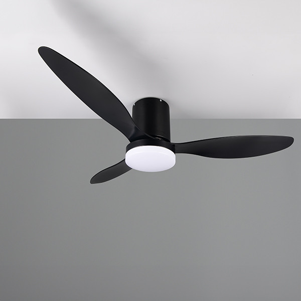 Trio Plafondventilator met LED lamp | Göteborg | Ø 132 cm | 2700-6000K | Zwart | 20W | Trio Lighting  LTR00721 - 1